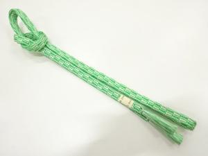 未使用品　正絹　手組帯締め
